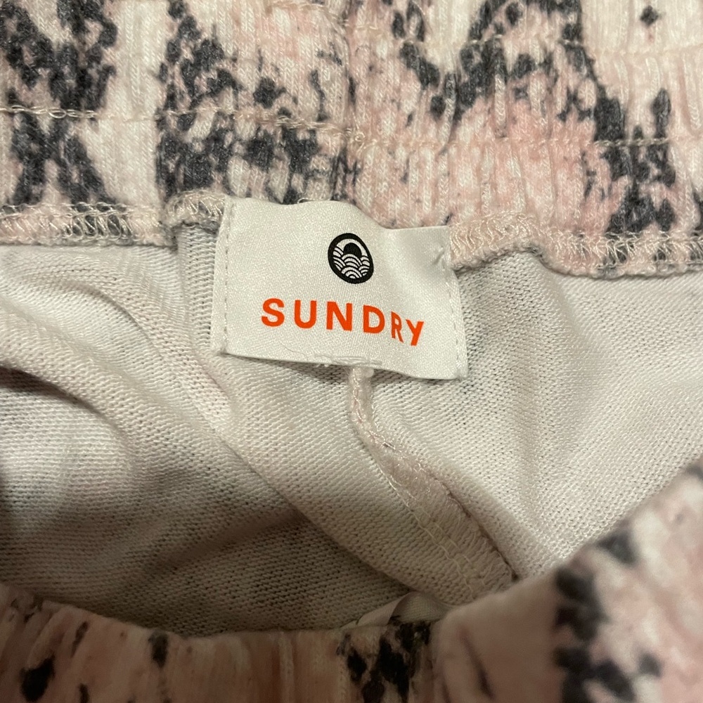 Sundry pink & grey lounge pants (size 1) - Picture 3 of 3